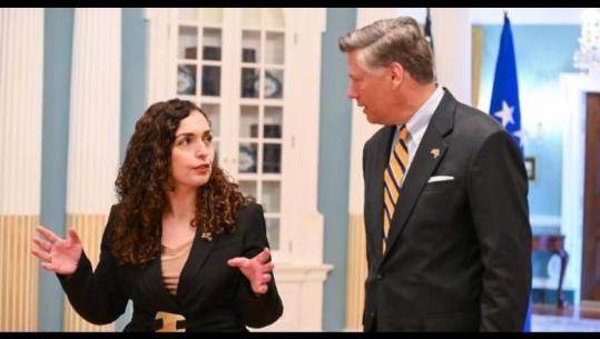 Osmani takon zëvendëssekretarin amerikan të Shtetit, Christopher Landau