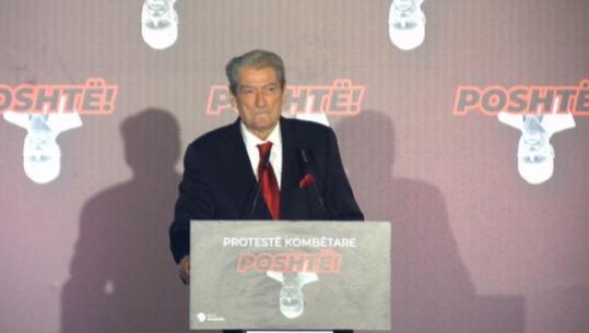 Berisha ‘shigjeton’ Ramën nga protesta: E ka vendosur veten mbi çdo ligjin! Nga sot nuk je kryeministër, por kapobandë