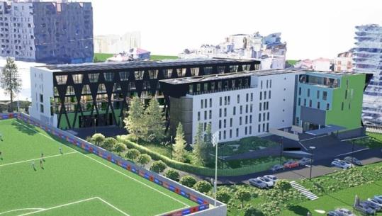 87 dhoma në 7 kate, së shpejti nis ndërtimi i hotelit të ekipeve kombëtare në ‘Shtëpinë e Futbollit’ (VIDEO)
