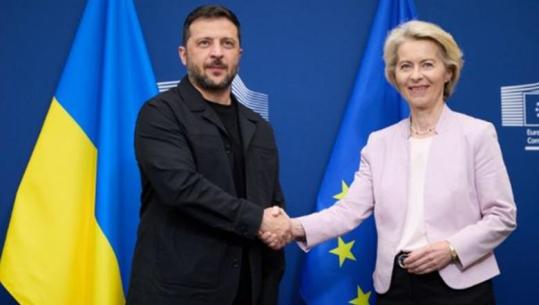 Zelensky bisedë telefonike me Von der Leyen: Kjo është një fazë vendimtare e negociatave, BE-ja duhet të na mbështesë