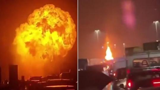 Itali/ U përplas me një automjet tjetër, kamioni me gaz të lëngshëm shpërthen në autostradë (VIDEO)