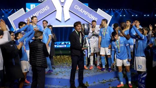 Napoli 'blindon' trajnerin Antonio Conte, De Laurentiis i ofron kontratë deri në vitin 2029