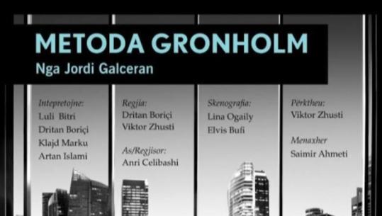 “Metoda Grönholm”, premierë absolute në teatrin “Bylis”