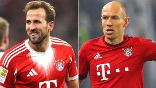 Harry Kane thyen rekordin e Arjen Robben te Bayern Munich