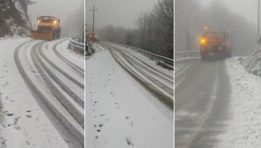Rikthehen reshjet e dëborës në juglindje të vendit, zbardhet aksi Boboshticë-Dardhë