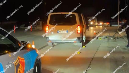 Korçë/ Aksident në aksin Qafë Pllocë - Pogradec, mjeti përplas një person me biçikletë, dërgohet në spital