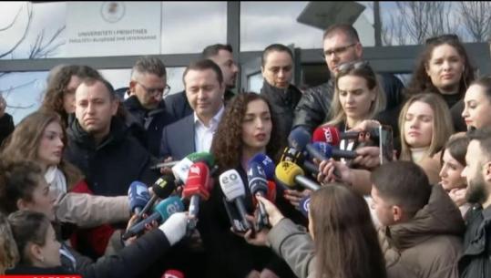 Kosovë/ Presidentja Osmani hedh votën, thirrje për pjesëmarrje masive: Uroj këto zgjedhje të çojnë në formimin e institucioneve