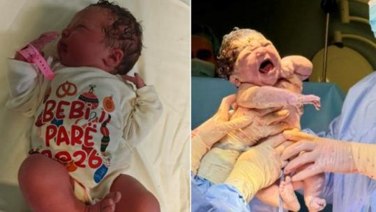 Bebet e para për 2026-ën janë vajza! Dy vogëlushet erdhën në jetë me vitin e ri