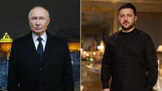 Zelensky mesazh kombit për vitin e ri: Duam fundin e luftës, jo të Ukrainës! Putin: Besojmë tek forcat tona dhe fitorja e Rusisë