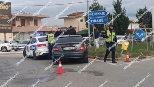 Lushnje/ Aksident në rrethrrotullimin e Savrës, përplasen 2 mjete, s'ka të lënduar 