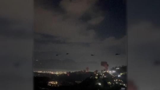 Sulmet e SHBA në Venezuelë, avionët ushtarakë patrullojnë mes shpërthimeve dhe reve të tymit