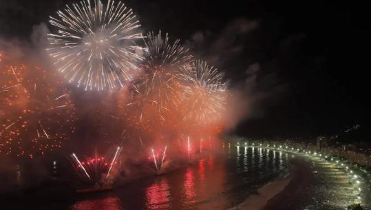 Rio de Janeiro hyn në Guinness për festimet më të mëdha të Vitit të Ri