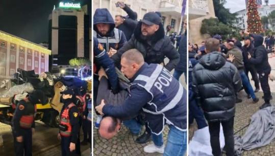 Përplasjet e dhunshme përballë kryeministrisë, Ministria e Shëndetësisë: 5 persona janë paraqitur për mjekim, 2 prej tyre efektivë! Lapaj ndodhet nën kujdesin e mjekëve