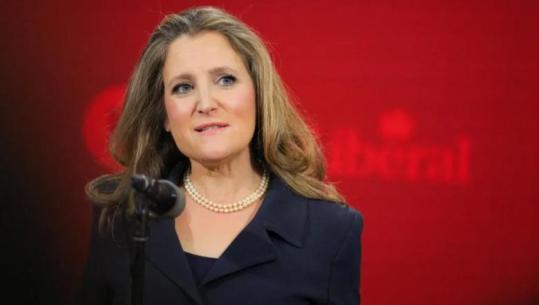 Ish-zëvendëskryeministrja e Kanadasë lë parlamentin, pranon detyrën si këshilltare për Zelenskyn