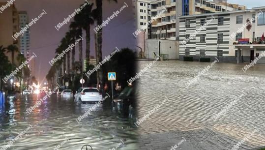 Reshje shiu në gjithë vendin, rrugët e Durrësit ‘pushtohen’ nga uji, pezullohet mësimi në të gjithë qarkun! Përmbytje edhe në Lezhë, s’ka mësim në 2 shkolla (VIDEO)