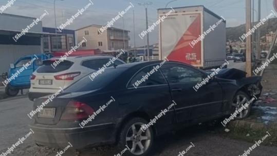 Aksident në Lushnje, përplasen dy mjete, plagosen 2 drejtuesit