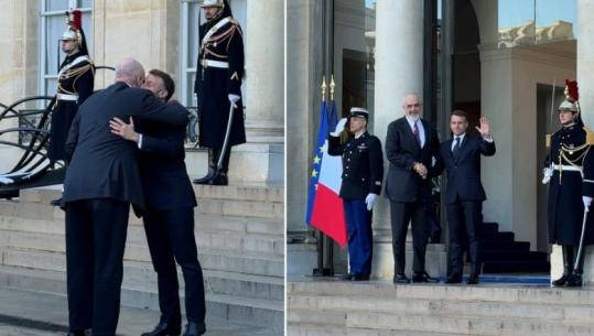 Samiti për Ukrainën/ Kryeministri Rama pritet në pallatin Elysee nga presidenti Macron (VIDEO)