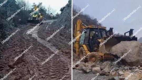 Reshjet e shiut/ Dëmtohet e fshatit Orgjost në Kukës, 1000 banorë nën rrezik për izolim! Pezollohet edhe mësimi