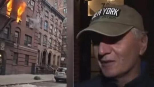 Shqiptari, hero në New York! Ndërtesa u përfshi nga flakët, Brahim Gjokaj ndihmoi familjet që ishin bllokuar brenda