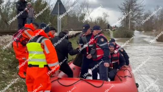 Vjosa del nga shtrati, nis evakuimi! Report TV sjell pamjet, largohen dy familje nga banesat në Novoselë