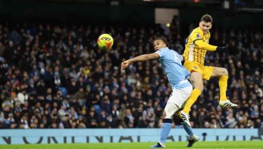 VIDEO/ Manchester City ndalet sërish, vetëm 1-1 kundër Brighton