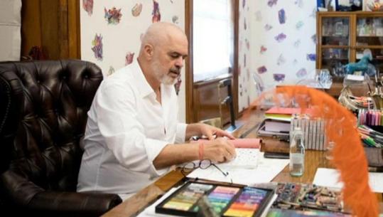 Edi Rama përtej zyrës së Kryeministrit, veprat e tij shiten në galeritë e botës deri në 50 mijë euro