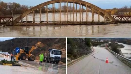 Bie niveli i ujit në Vjosë, shkon në 8.4 m! Bllokohet aksi Uji i Ftohtë-Tepelenë, shkak rrëshqitja e dherave! ‘Paralizohet’ qarkullimi edhe në segmentin Klos-Burrel (VIDEO)