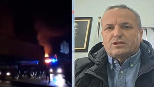 “Izoluam flakët, shpëtuam objektet e tjera”, drejtori i Zjarrfikëses së Tiranës: Nëse do ndërhynim brenda kapanonëve, rrezikohej jeta e punonjësve