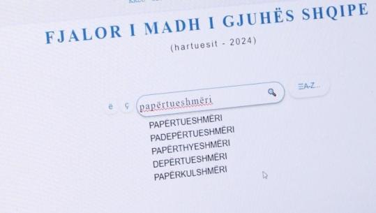 Hapet faqja online e 'Fjalorit të madh të gjuhës shqipe'! Përfshihen mbi 105 mijë fjalë