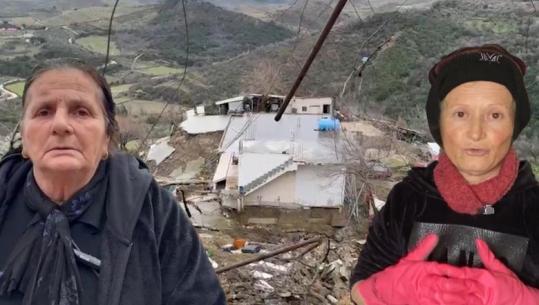 Rrëshqitja e dheut shkatërroi 2 shtëpi, Report Tv në Vajzë të Vlorës! Banorët në dhimbje për mundin e jetës: Ishte tmerr, oborri po shembej