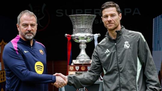 El Clasico për trofeun e Superkupës së Spanjës, Flick: Mbappe është më i miri në botë! Xabi Alonso: Sfidë shumë e veçantë