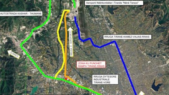 Ndërtimi i mbikalimit të ri në Qafë Kashar, sot në orën 20.00 bllokohet dalja Tiranë-Rinas! ARRSH: Qarkullimi për në aeroport do bëhet nga këto 3 akse 