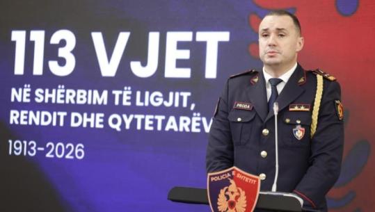 113 vjetori i Policisë së Shtetit, Ilir Proda: Nuk jemi ajo që flitet, por ajo që bëjmë! Nderim për 231 dëshmorët! Struktura jonë gur themeli për rendin dhe ligjin