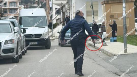 Arratisja e Altin Ndocit nga spitali i Durrësit/ Report Tv siguron foton e policit të Burgjeve duke ndjekur të burgosurin me pistoletë në dorë