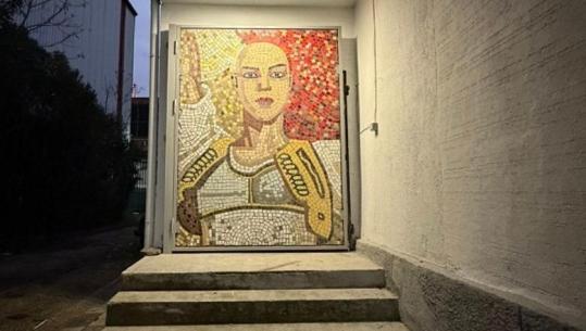 Instalacioni i gruas pa flokë në fasadën e Muzeut Kombëtar gjen ‘shtëpi’ të re, vendoset në Arkivin Qendror të Filmit