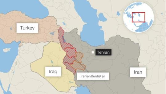 U përpoqën të kalonin kufirin, ushtria iraniane përplaset me kurdët