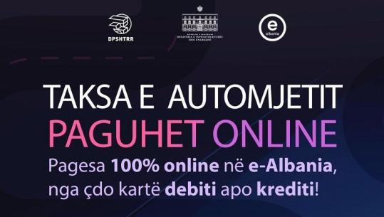 Taksa e automjetit paguhet online në e-Albania, DPSHTRR: Kryhet me çdo kartë bankare! Përfitojnë 770 mijë zotërues mjetesh