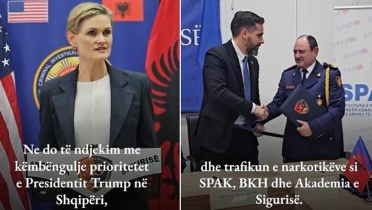 'Po ndjekim prioritetet e Trump në Shqipëri', Nancy VanHorn: Forcojmë SPAK dhe BKH në luftën kundër krimit të organizuar