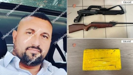 Antidroga operacion në Tiranë, 45-vjeçari kapet me 1 kg kokainë! Sekuestrohen 2 armë dhe një motor (EMRI+VIDEO)