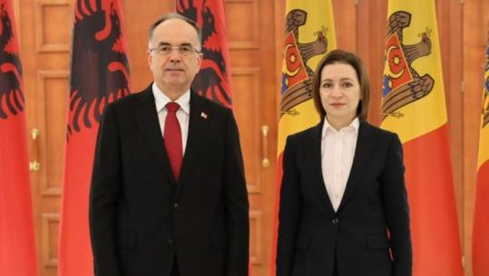 Begaj vizitë në Moldavi, pritet me ceremoni shtetërore nga Presidentja e vendit: Angazhim të përbashkët për anëtarësim në BE