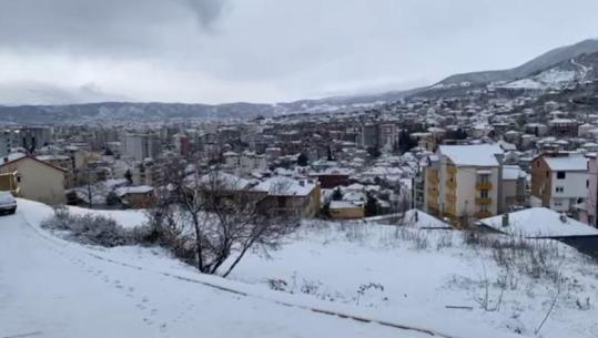50 centimetra dëborë në Dardhë të Korçës, ndalohet qarkullimi i kamionëve në doganën e Qafë Thanës! Ndërpritet energjia elektrike në disa zona (VIDEO)