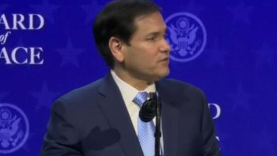 Rubio nga Davosi: Trump po bën një punë të madhe, ftojmë edhe vende të tjera t'i bashkohen Bordit të Paqes