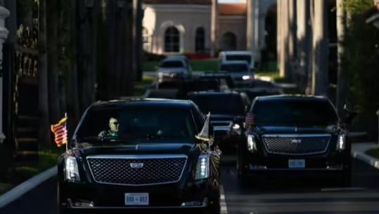 Drejt Zyrihut me makinë dhe jo me helikopter! Presidenti Donald Trump largohet nga Davosi 