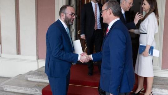 Bardhi takon ministrin gjerman për Europën: Pa zgjedhje të lira dhe luftë ndaj korrupsionit, s’ka integrim europian