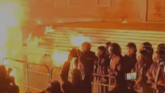 Balla reagon për protestën e PD: Asgjë e re nga keqbërësi Sali Berisha, shpresoj që policët e lënduar të mos kenë dëmtime serioze!