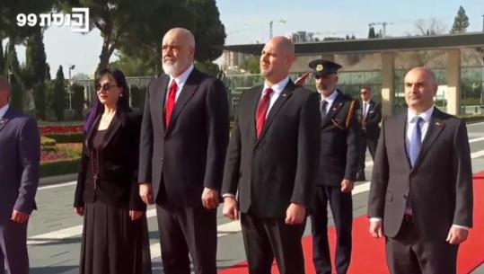 Kryeministri Rama pritet me ceremoni zyrtare në parlamentit izraelit nga kryetari Ohana