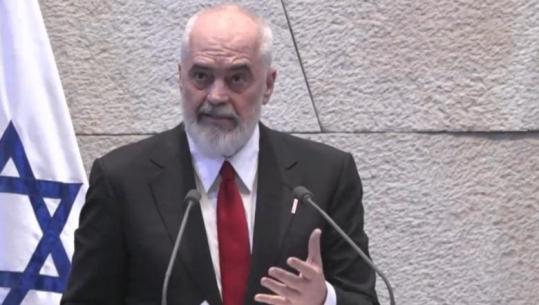 ‘T’i jepet fund akteve të dhunës’, Rama mbyll fjalën në Knesset me thirrjen për paqe mes izraelitëve dhe palestinezëve