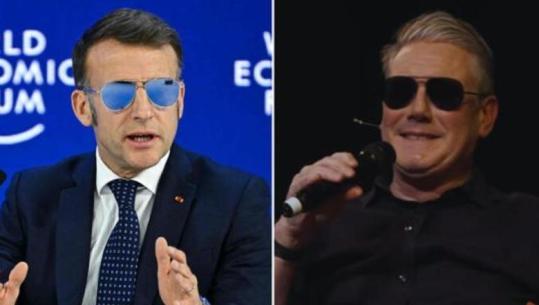 Starmer shfaqet me syze dielli në teatër, batutë ndaj Macronit