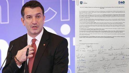76 kryebashkiakët e Rrjetit të B40 letër në mbështetje të Imamoglu dhe Veliaj: Të shqetësuar për mbajtjen e tyre në paraburgim pa afat, cenim i demokracisë