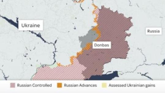 Instituti për Studimin e Luftës: Rusia nuk do ta pushtojë Donbasin tërësisht deri në gusht të vitit 2027